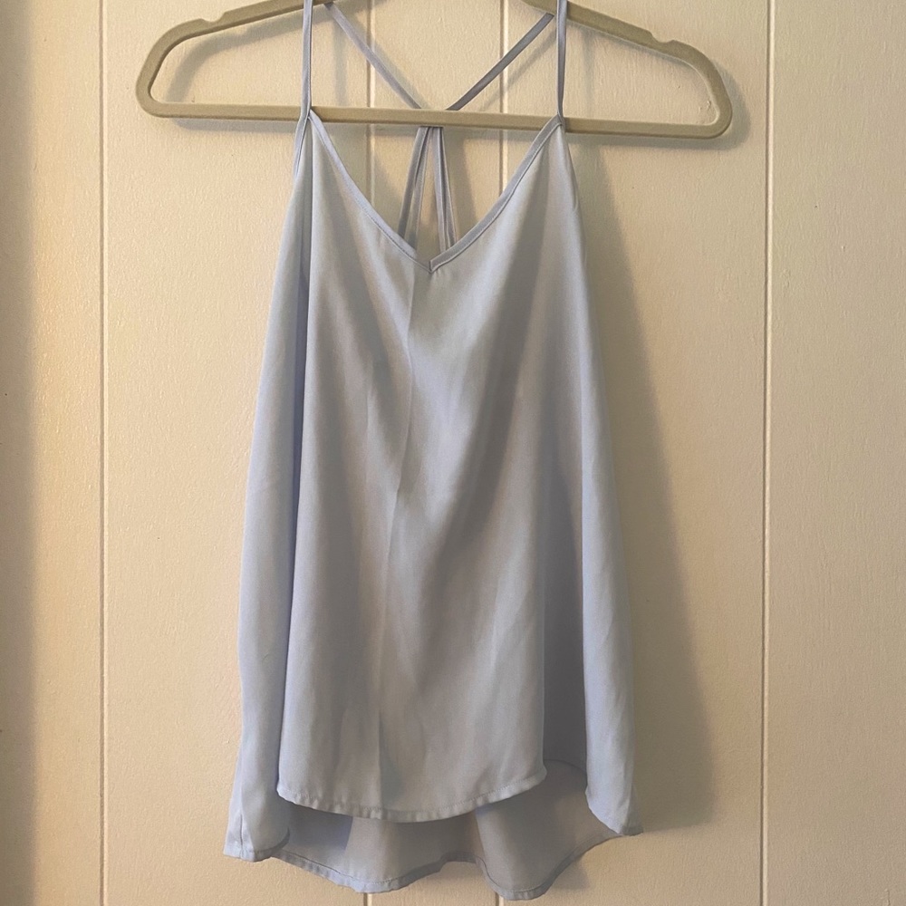 Light blue sheer top - Picture 1 of 3